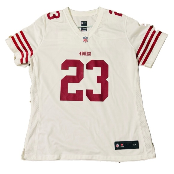 Nike Women's McCaffrey 49ers Jersey - Picture 1 of 8